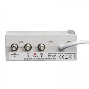 Triax IFP 224 Power Supply + Inserter (Въшно захранване за активни антени) 220 V AC / 12V DC